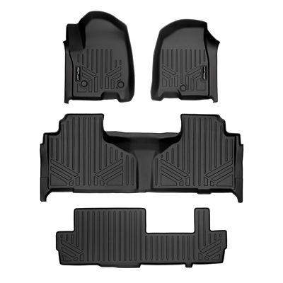 SMARTLINER 3 Row Floor Liners for 2021 - 2025 Cadillac Escalade Esv 8 Passenger