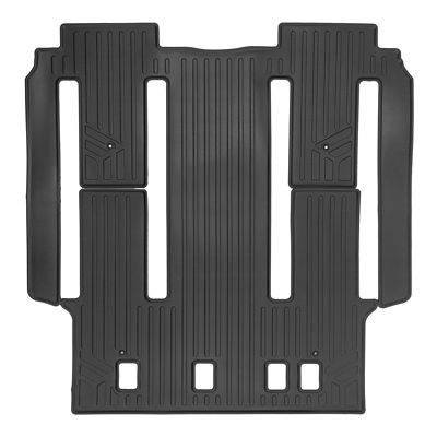 SMARTLINER 2nd Row Custom Fit Floor Liners for 2017-2025 Ford F450 SuperCrew, Gasoline, Vinyl, Bench Seat, No Rear Storage
