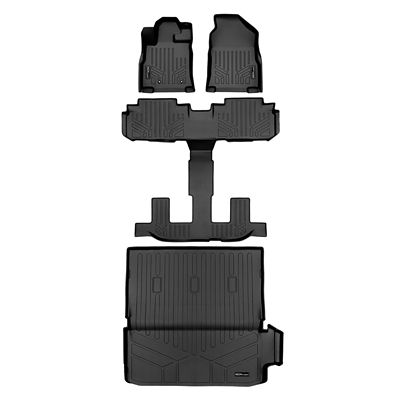 SMARTLINER 4 Row Floor Liners for 2019 - 2025 Subaru Ascent