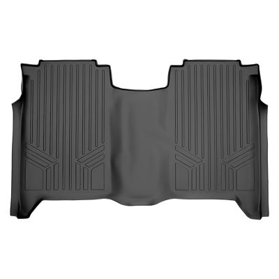 SMARTLINER 2 Rows Custom Fit Floor Liners Compatible with 2008-2010 Ford F450 Super Cab, Gasoline, Carpet, Not 4x4