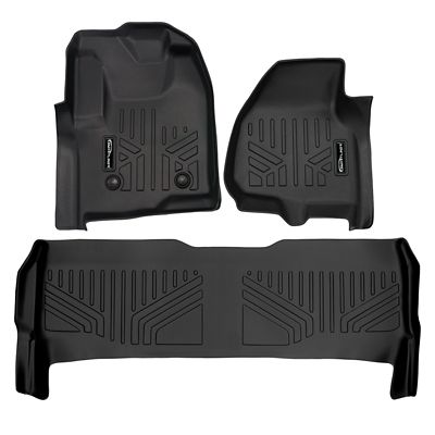 SMARTLINER 2 Row Floor Liners For 2011 - 2011 Ford F-250 Super Crew