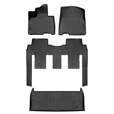 SMARTLINER 3 Row Floor Liners for 2022 - 2026 Kia Carnival 8 Passenger (3)