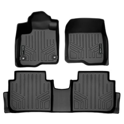 SMARTLINER Cargo Custom Fit Floor Liners Compatible with 2022-2025 Mitsubishi Eclipse Cross, Gasoline