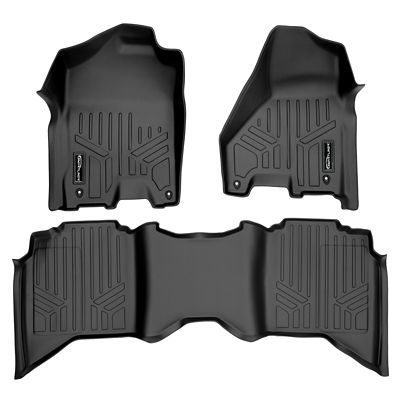 SMARTLINER 2 Row Floor Liners For 2013 - 2018 Ram 1500 Crew Cab (2)