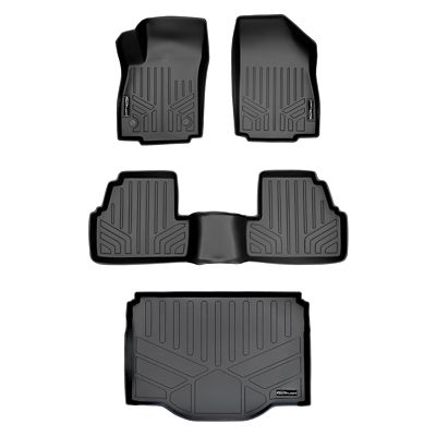 SMARTLINER 1st Row Custom Fit Floor Liners Compatible with 2023-2025 Mercedes-Benz EQE SUV, Electric