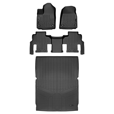 SMARTLINER 3 Row Floor Liners for 2023 - 2025 Jeep Wagoneer L 8 Passenger (2)
