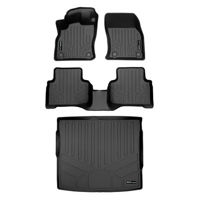SMARTLINER 1st Row Custom Fit Floor Liners Compatible with 2023-2025 Jeep Grand Wagoneer L, Gasoline