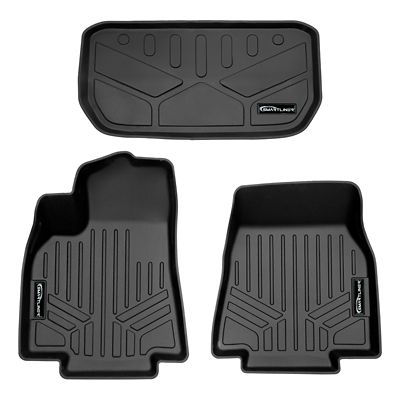 SMARTLINER Truck Bedliner Custom Fit Floor Liners Compatible with 2022-2025 Ford F-150 Lightning, Electric, 5.5 ft. Bed
