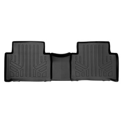 SMARTLINER 2nd Row Custom Fit Floor Liners Compatible with 2014-2017 Ford Transit Connect LWB Passenger Van Gasoline and Vinyl