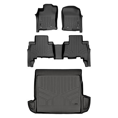 SMARTLINER 3 Row Floor Liners For 2013 - 2024 Toyota 4Runner 5 Passenger (2)