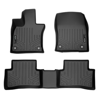 SMARTLINER 2nd Row Custom Fit Floor Liners Compatible with 2021-2025 Mercedes-Benz AMG GLB 35 SUV, Gasoline