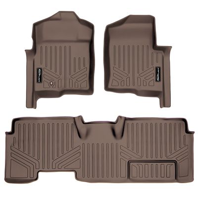 SMARTLINER 3 Rows Custom Fit Floor Liners for 2021-2025 Cadillac Escalade Gasoline 8 Passenger 2nd Row Bench 3rd Row TrimLine
