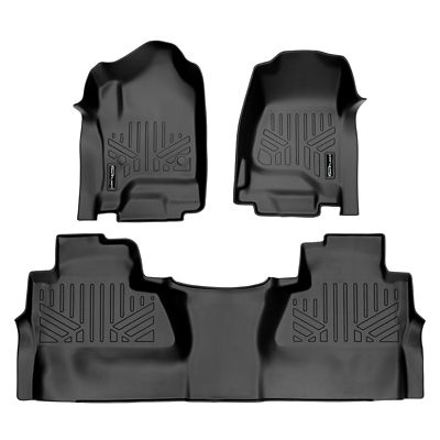 SMARTLINER 3 Rows Custom Fit Floor Liners for 2022-2025 Hyundai Tucson, Hybdrid, Cargo Optional TrimLine for Models Subwoofer