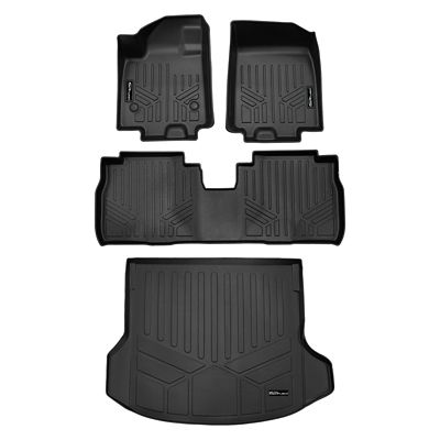 SMARTLINER 2nd Row Custom Fit Floor Liners Compatible with 2022-2025 Lexus NX, Gasoline