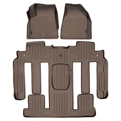 SMARTLINER 1st Row Custom Fit Floor Liners Compatible with 2011-2013 Kia Sorento, Gasoline