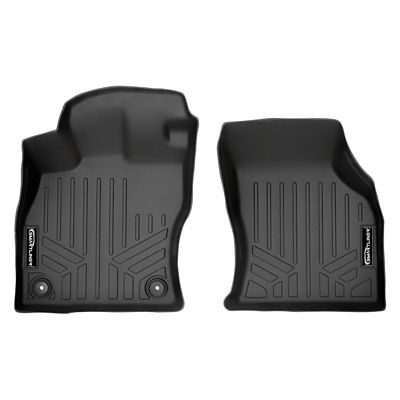 SMARTLINER 2nd Row Custom Fit Floor Liners for 2024-2024 Chevrolet Traverse Limited 8 Passenger, Gasoline, Fits Bench Seats