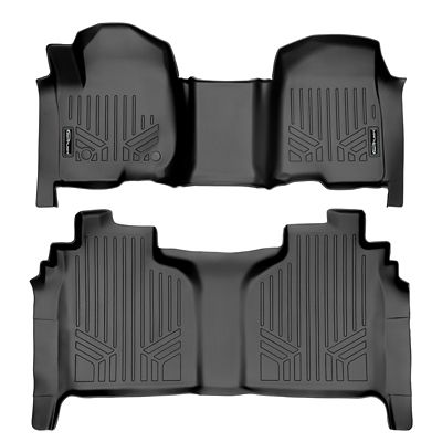 SMARTLINER 2 Row Floor Liners For 2020 - 2025 Chevrolet Silverado 2500 Hd Crew Cab (3)