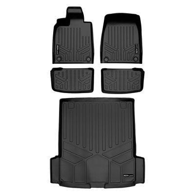 SMARTLINER 3 Rows Custom Fit Floor Liners Compatible with 2023-2025 Toyota Prius, Hybdrid, XLE and Limited Trim