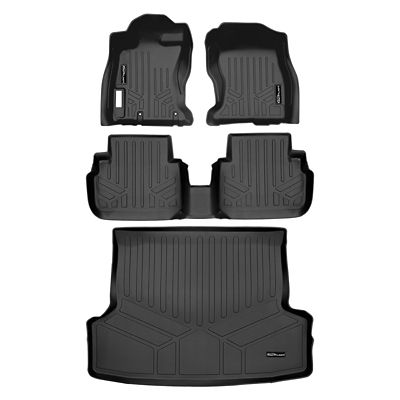 SMARTLINER 1st Row Custom Fit Floor Liners Compatible with 2014-2020 Chevrolet Impala, Gasoline, Not for Limited Trim