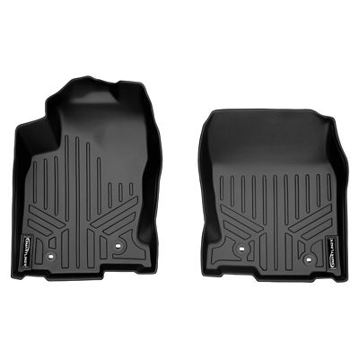 SMARTLINER Cargo Custom Fit Floor Liners for 2011-2013 Jeep Wrangler Unlimited 4 Door, Gasoline, TrimLine for Subwoofer