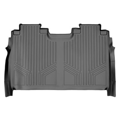 SMARTLINER 1st Row Custom Fit Floor Liners Compatible with 2017-2025 Ford F250 SuperCrew, Gasoline, Vinyl, Bench Seat