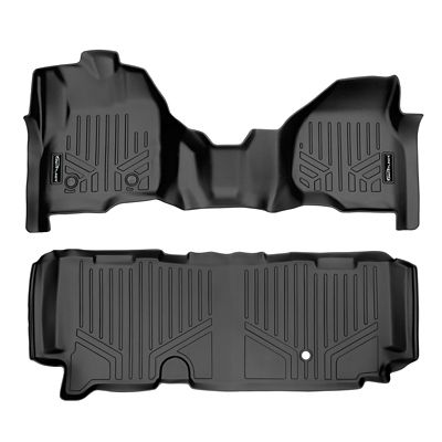 SMARTLINER 2 Row Floor Liners For 2012 - 2012 Ford F-450 Super Cab (2)