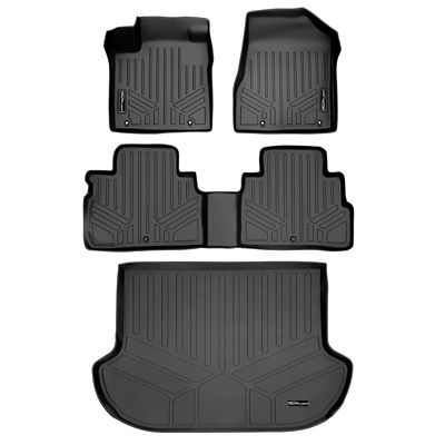 SMARTLINER 1st Row Custom Fit Floor Liners Compatible with 2021-2021 BMW Alpina XB7, Gasoline