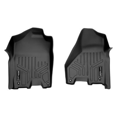 SMARTLINER 3 Rows Custom Fit Floor Liners Compatible with 2021-2022 Ford Transit Connect Passenger Van, Gasoline, Vinyl, SWB