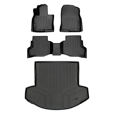 SMARTLINER 2nd Row Custom Fit Floor Liners Compatible with 2025-2025 Kia K5, Gasoline, Fits AWD Models