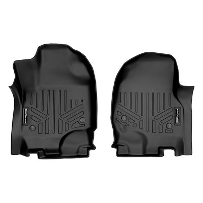 SMARTLINER 2 Rows Custom Fit Floor Liners Compatible with 2021-2025 Kia Sorento 6 Passenger, Gasoline, 2nd Row Bucket Seats