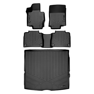 SMARTLINER 2nd Row Custom Fit Floor Liners Compatible with 2016-2018 Lincoln MKX, Gasoline