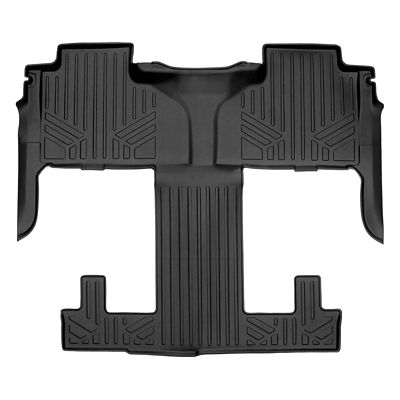 SMARTLINER 2 Row Floor Liners For 2021 - 2025 Chevrolet Tahoe 7 Passenger