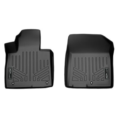 SMARTLINER 1st Row Custom Fit Floor Liners Compatible with 2019-2021 Hyundai Veloster, Gasoline, Fits Veloster N
