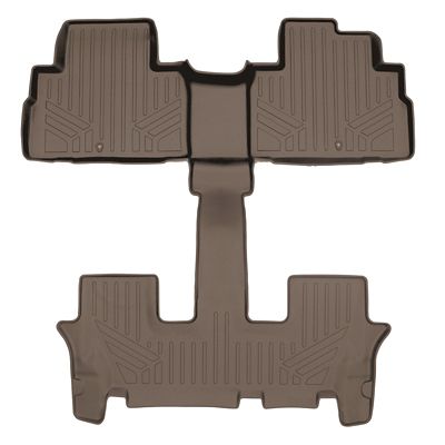 SMARTLINER 2 Row Floor Liners For 2020 - 2025 Kia Telluride 7 Passenger (2)