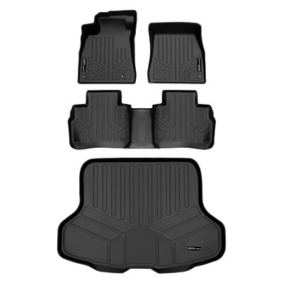 SMARTLINER 2nd Row Custom Fit Floor Liners Compatible with 2019-2020 Infiniti QX50, Gasoline