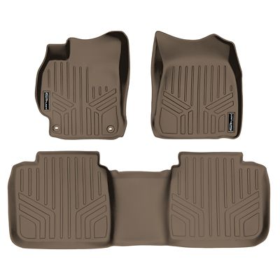 SMARTLINER 2nd Row Custom Fit Floor Liners Compatible with 2013-2018 Acura RDX, Gasoline, Fits 1st Row 4-Way Power Seat