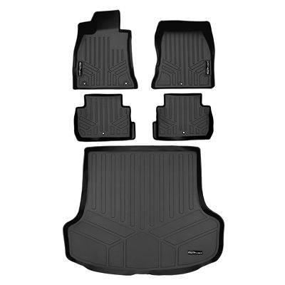 SMARTLINER 2nd-Row Custom-Fit Floor Liners with 2015-2021 Kia Sedona, Gas, 7-Passenger, Bucket Lounge Seats Only