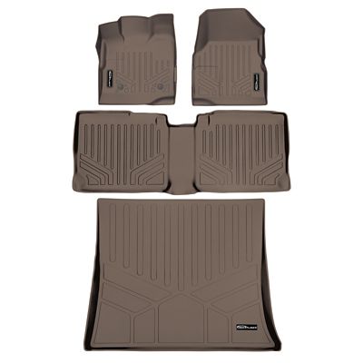 SMARTLINER 1st Row Custom Fit Floor Liners Compatible with 2017-2022 Kia Sportage, Gasoline