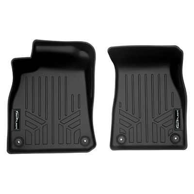 SMARTLINER 2nd Row Custom Fit Floor Liners Compatible with 2007-2010 Ford Expedition 8 Passenger, Gasoline, Fits 2nd Row Bench