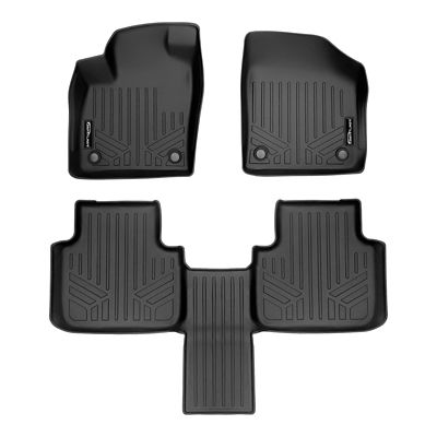 SMARTLINER 2 Row Floor Liners For 2018 - 2025 Volkswagen Atlas 6 Passenger