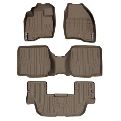 SMARTLINER 1st Row Custom Fit Floor Liners Compatible with 2015-2020 Honda Fit, Gasoline