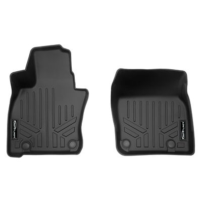 SMARTLINER 3rd Row Custom Fit Floor Liners Compatible with 2011-2012 Dodge Durango 6 Passenger, Gasoline, 2nd Row Bucket Seats