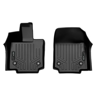 SMARTLINER 1st Row Custom Fit Floor Liners for 2018-2024 Toyota Camry, Gasoline, Fits All Trims ,2018-2019, Fits FWD 2020-2024