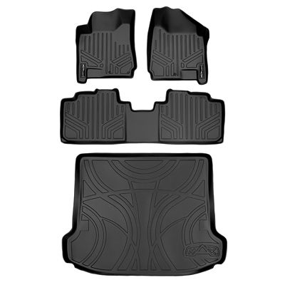 SMARTLINER 3 Row Floor Liners For 2010 - 2016 Cadillac Srx (2)