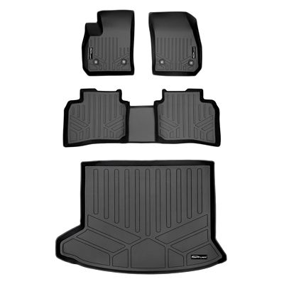 SMARTLINER 2 Rows Custom Fit Floor Liners Compatible with 2019-2024 Subaru Forester, Gasoline