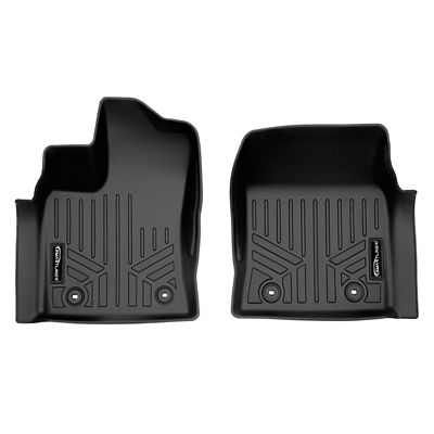 SMARTLINER Cargo Custom Fit Floor Liners Compatible with 2024-2025 Hyundai Santa Fe Hybrid Install 3rd Row in Neutral Position