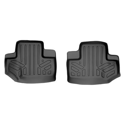 SMARTLINER 3 Rows Custom Fit Floor Liners Compatible with 2016-2023 Mazda CX-9, Gasoline, 6 Passenger, 2nd Row Center Console