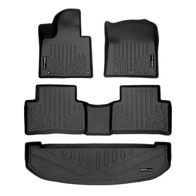 SMARTLINER 2nd Row Custom Fit Floor Liners Compatible with 2016-2016 Scion iM, Gasoline