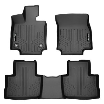 SMARTLINER 3 Rows Custom Fit Floor Liners Compatible with 2017-2023 Mercedes-Benz GLC Class Coupe, Gasoline