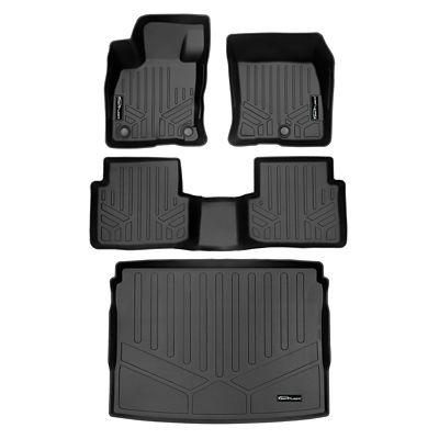 SMARTLINER 2nd Row Custom Fit Floor Liners Compatible with 2013-2013 Infiniti JX35, Gasoline
